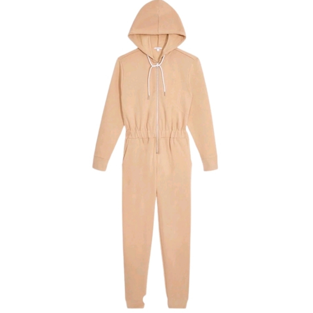 NWT WE WORE WHAT | $128 Leisure Hooded Jumpsuit